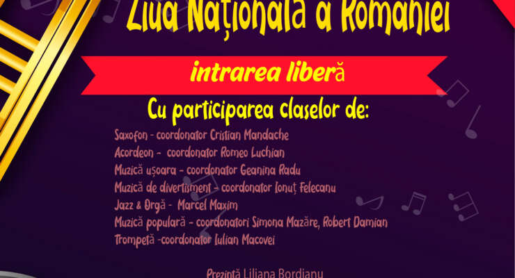 Spectacol cu ocazia Zilei Naționale a României